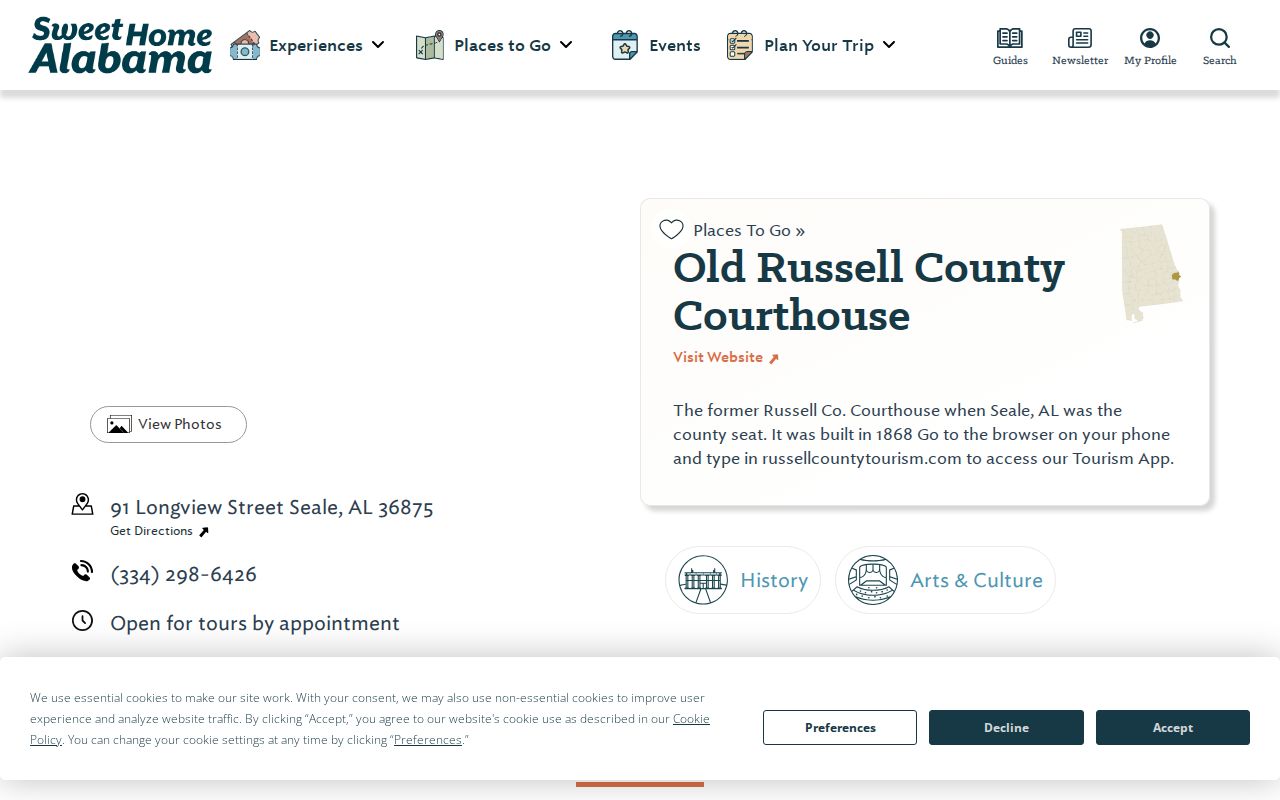 Old Russell County courthouse and Circuit Clerk history
