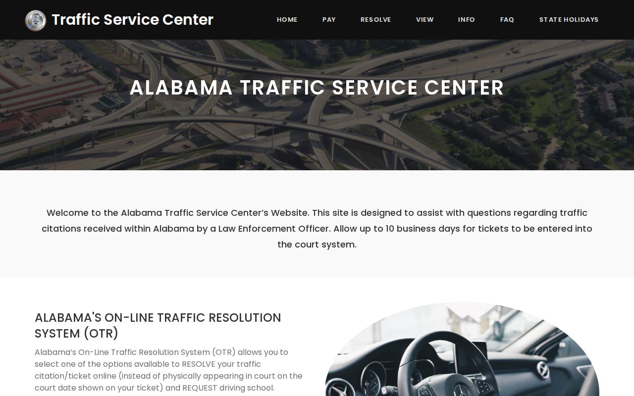 Russell County court dockets Alabama Traffic Service Center