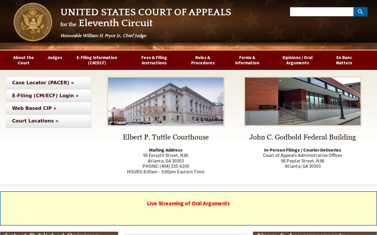 Russell County criminal court records Eleventh Circuit appeals source