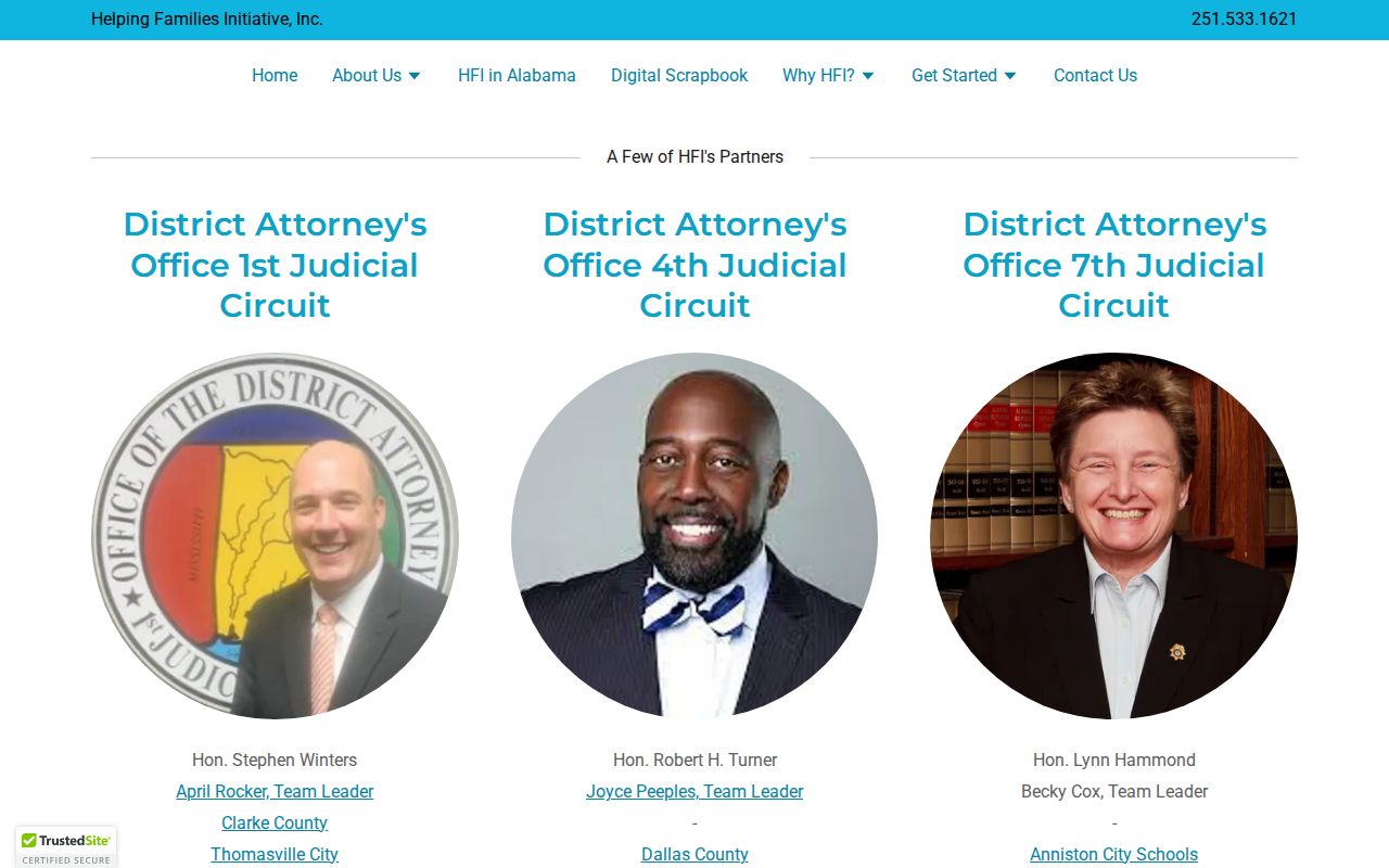 Russell County traffic court records Helping Families Initiative partner